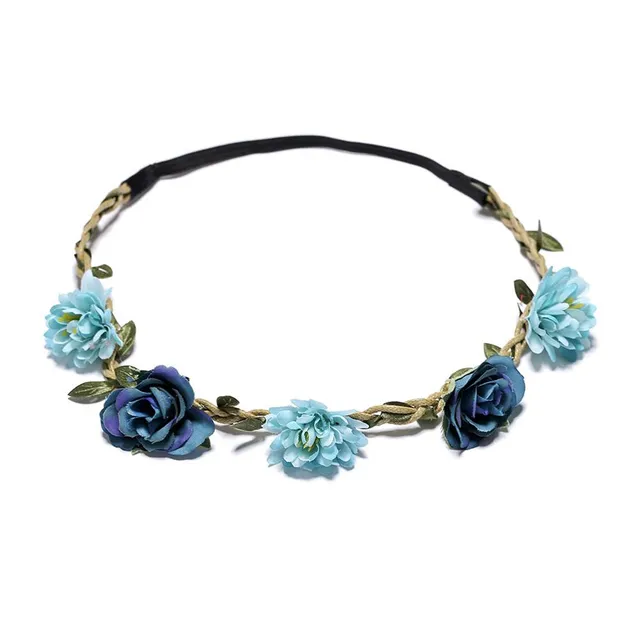 Floral headband for hair Jade