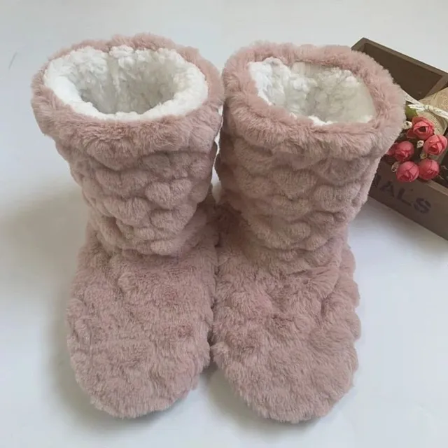 Unisex teplé protišmykové zimné ponožky s vlneným vnútrom Wallace
