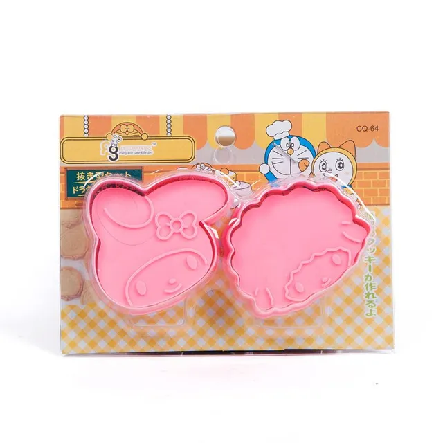 Animal-shaped cookie cutters 2 pcs