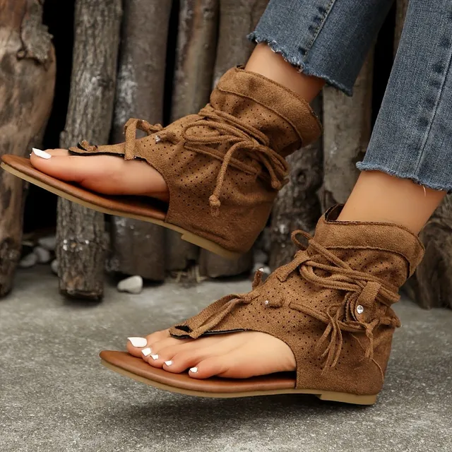Women's sandals with fringes - stylish, light and comfortable for summer, holiday and the beach