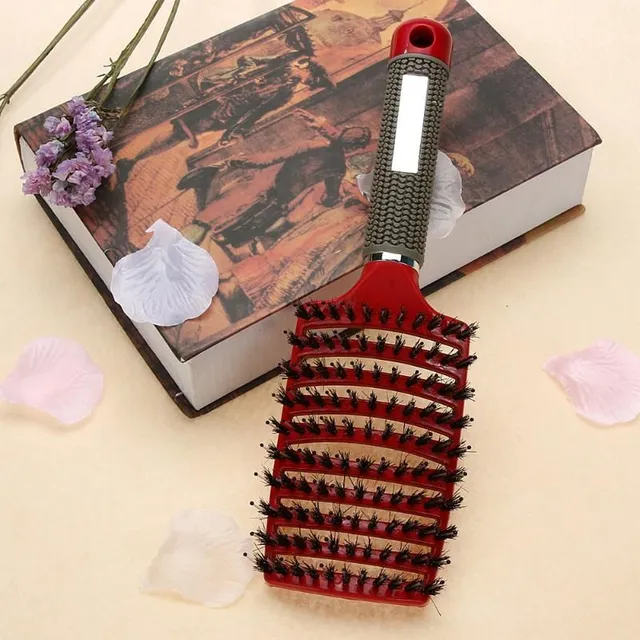 Hairdressing massage brush - antistatic bristles