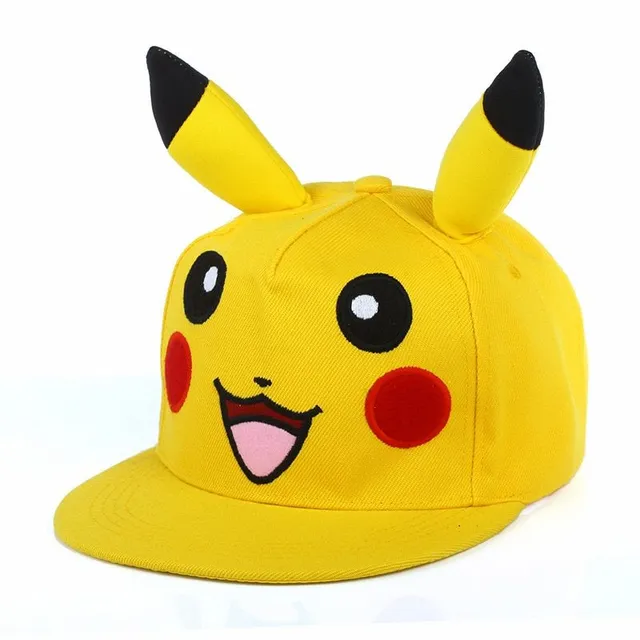 Detská štýlová čiapka Pokémon - rôzne typy