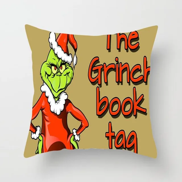 Vánoční praktický povlak na polštář s potiskem Grinch