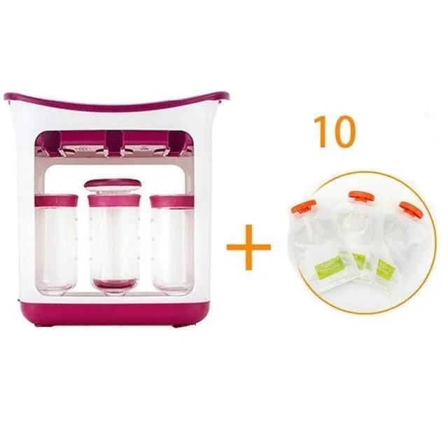 Juice maker with bags