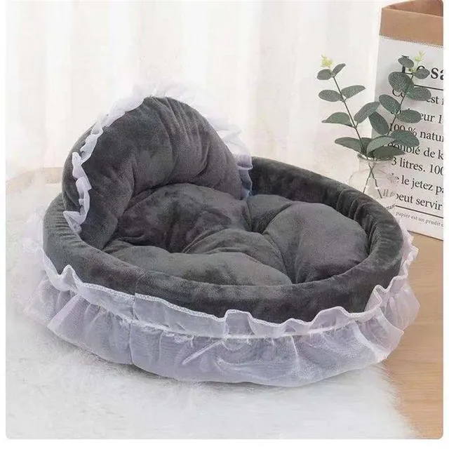 Luxury dog and cat bed in the style of a cot - several variants