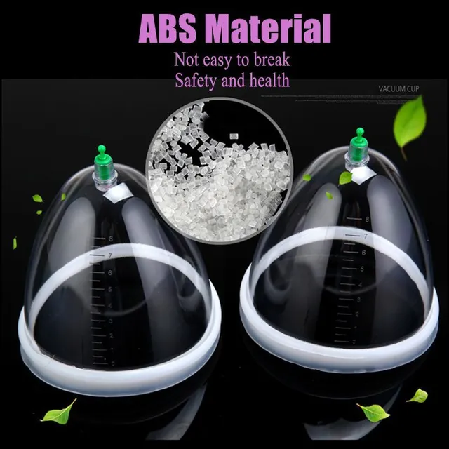 Stuffed massage apparatus for breast enlargement and buttocks with vacuum technology for body shaping