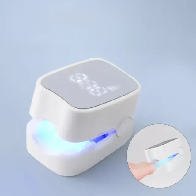 Laser nail cleaning device against mold and onychomycosis Laser finger treatment Cleaning of mold on legs