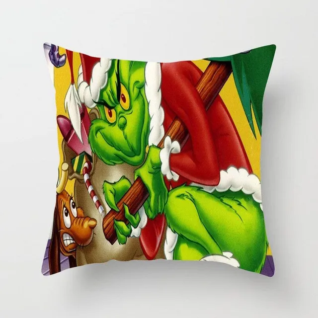 Christmas practical pillowcase with Grinch printing