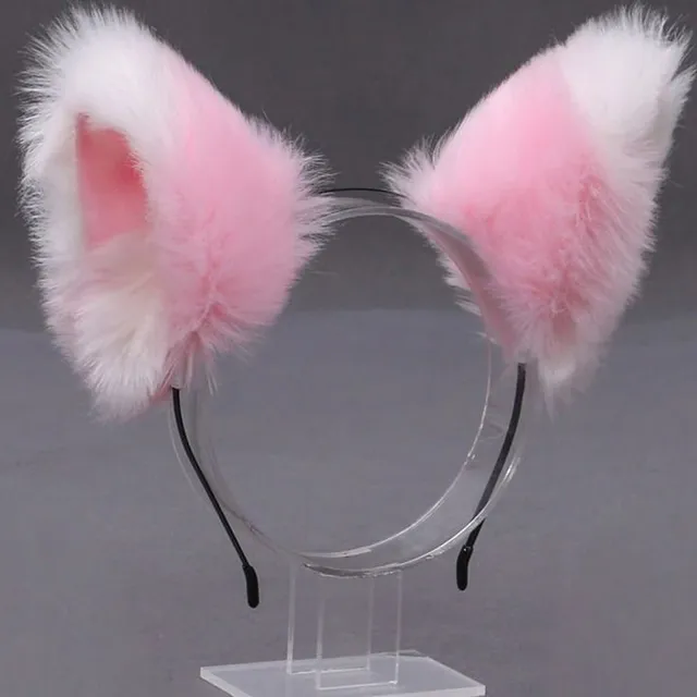 Women's Cosplay Headband with Big Plush Ears