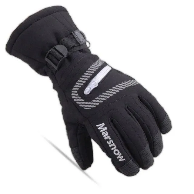 Unisex ski gloves