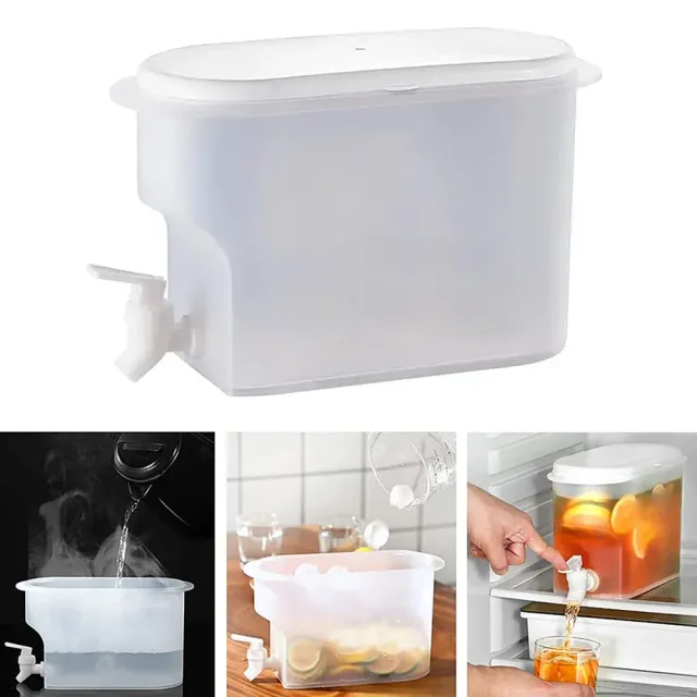3.5l water tank with tap - ideal for keeping drinking mode, white color