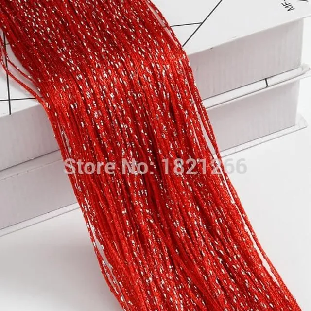 The glittering curtain red 3x2-4m