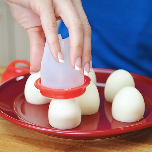 Silicone mould for cooking eggs