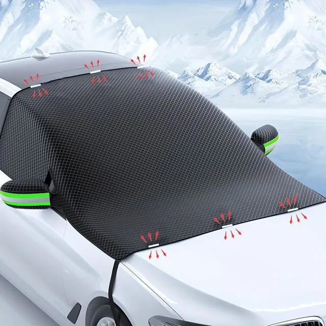 Universal protection of windshield: Against rain, snow, dust & UV rays. Always clean window