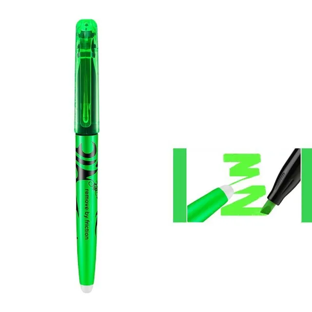 Luxury modern trendy color marker with disappearing in interesting pleasant colors