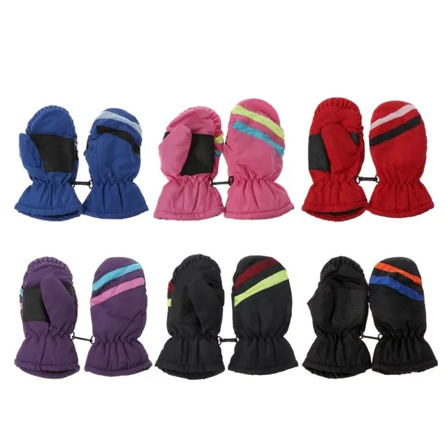 Children's winter mittens - 6 colours