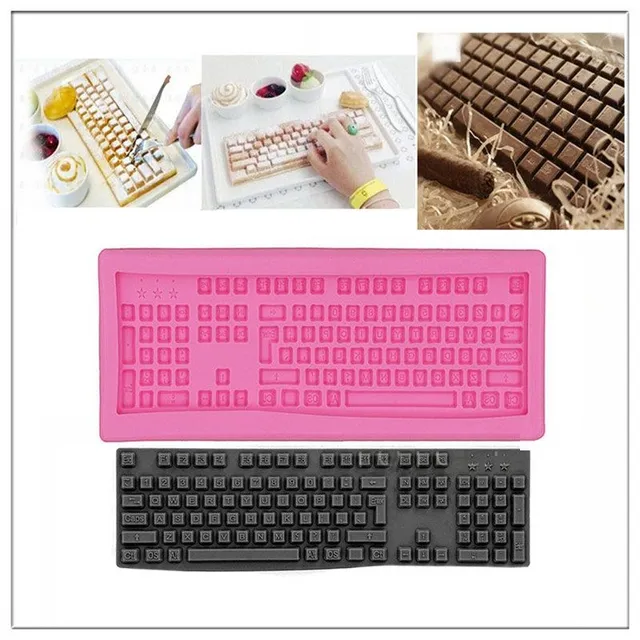 Silicone keyboard mould