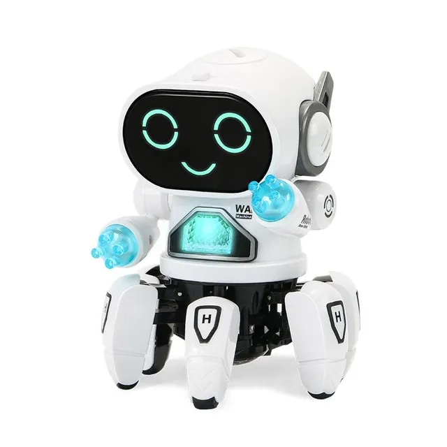 Dancing glowing robot for children