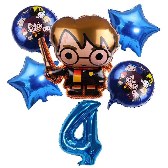 Zestaw balonów urodzinowych Harry'ego Pottera