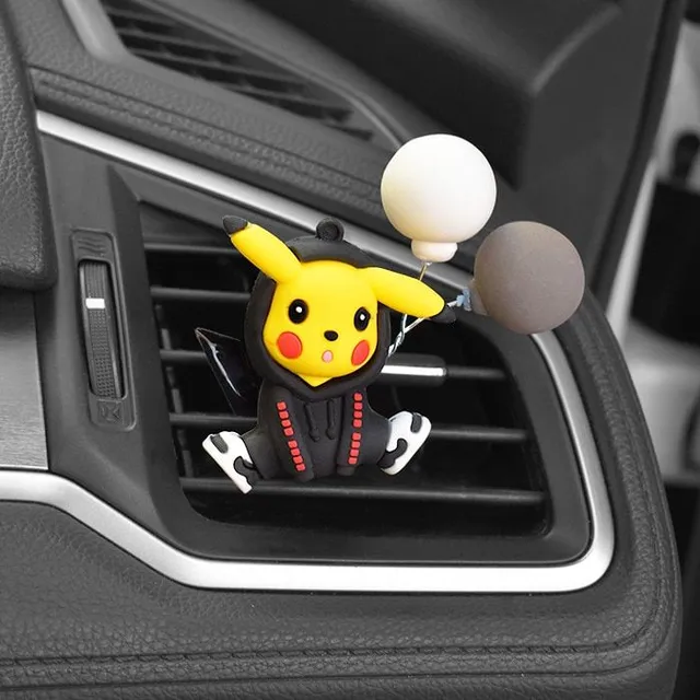 Pikachu decorativ și parfumat drăguț pentru mașină