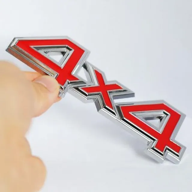 3D metal sticker for 4x4 car