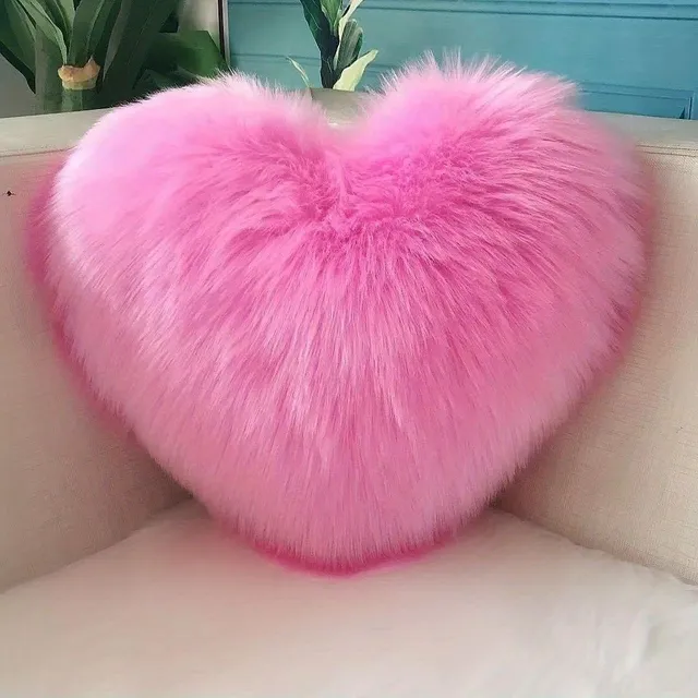 1pc fodera per cuscino a forma di cuore