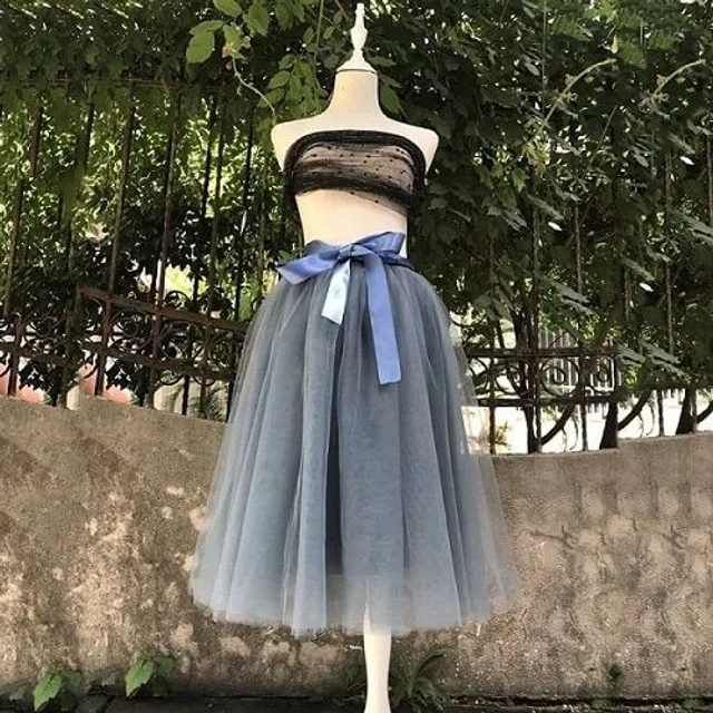 Fashion tulle pleated skirt - Tutu niagra