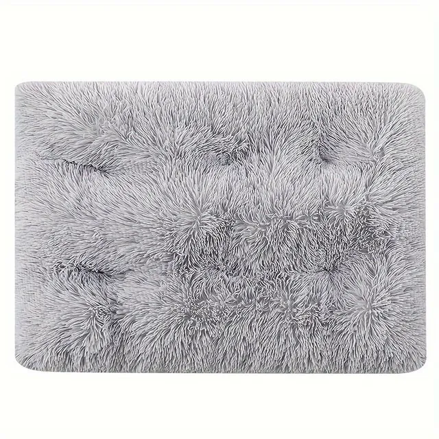 Warm plush dog bed, washable - Large dog mat for sofa, soft mattress for kennel, dog supplies