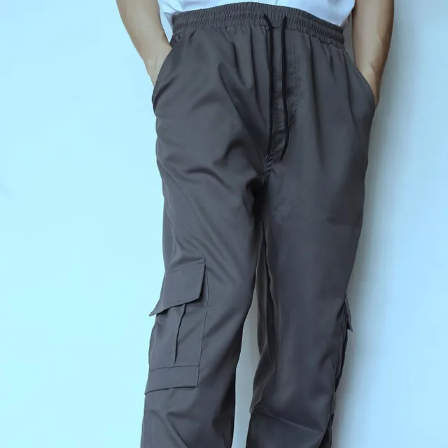 Men's Trends Cargo Trousers, Multi-caps, Free, Outdoors, Working, Streetwear, Hip Hop Style