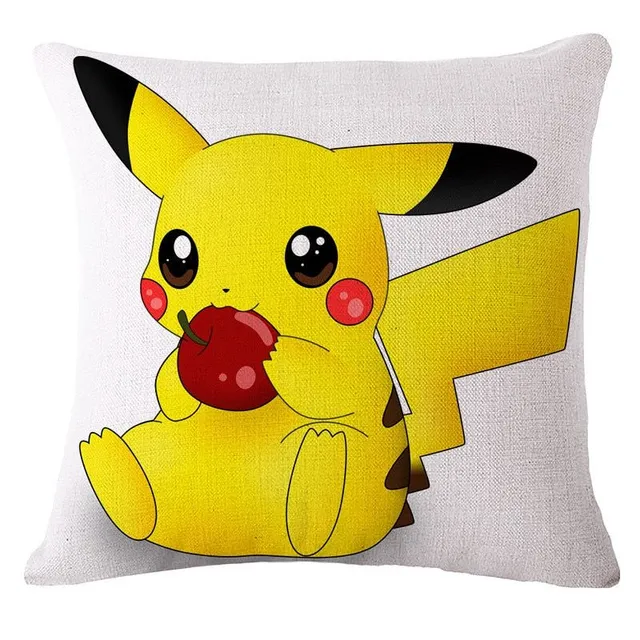 Beautiful pillowcase covers with the theme of popular Pokemon