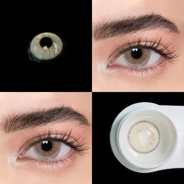 Colored contact lenses in natural colors - 1 pair