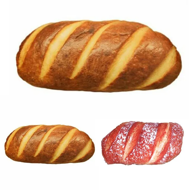 3D plush soft pillow - bread