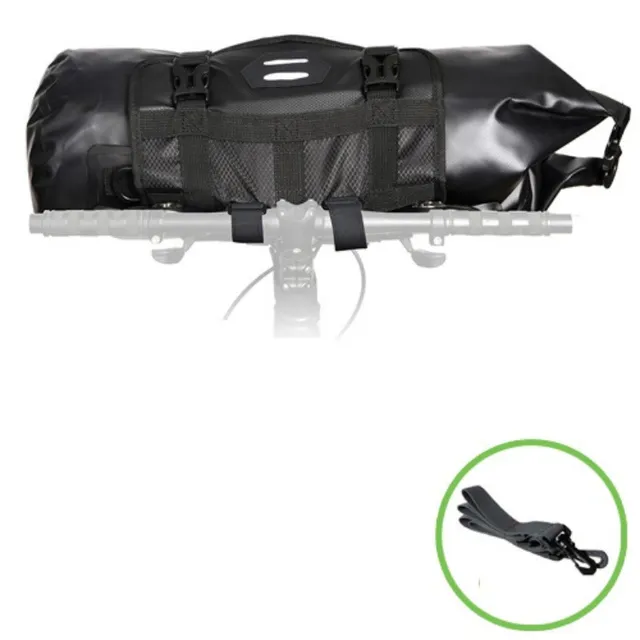 Waterproof bicycle handlebar bag