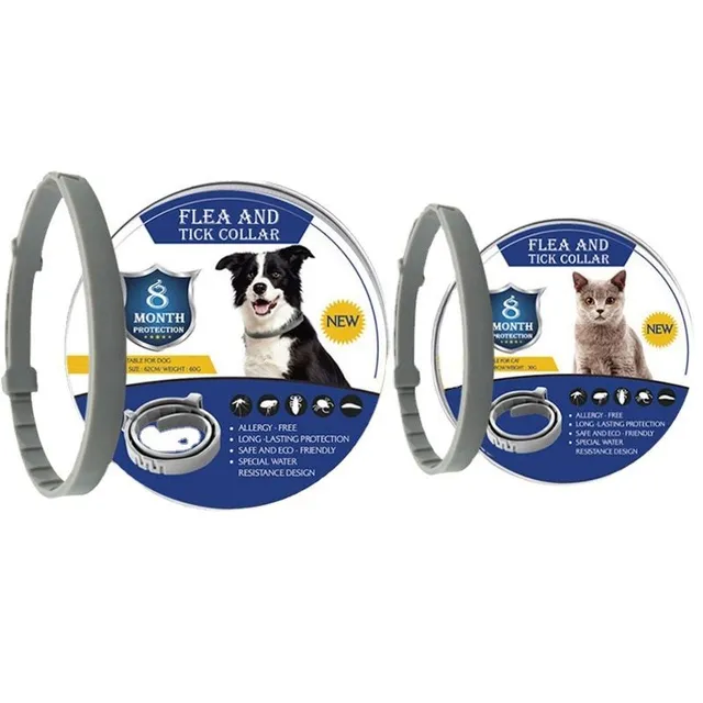 Simple pet anti-parasite collar against ticks and fleas Jaxson