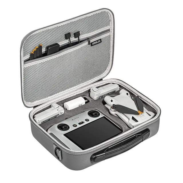 Portable drone protective case with shoulder strap
