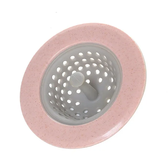 Silicone strainer for waste