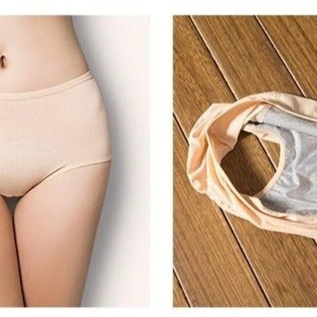 Set of menstrual panties with high waist 3pcs - more colors