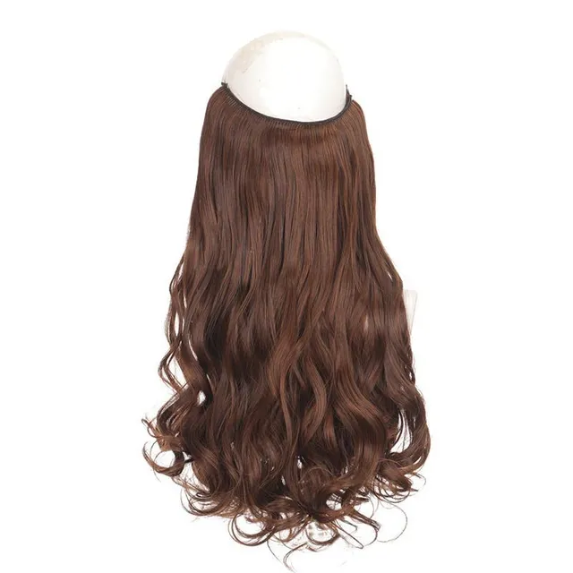 Synthetic hair extensions