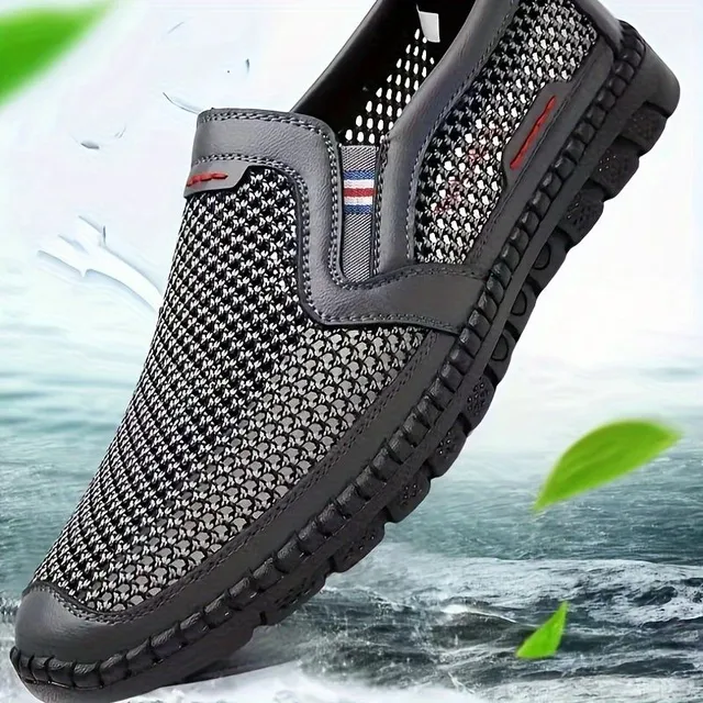 Light and breathable shoes for men - ideal for hiking, fishing and everyday wearing