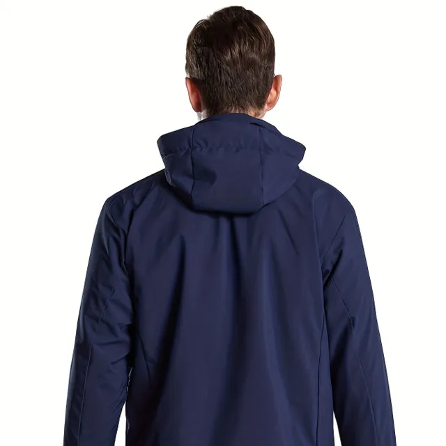 Veste imperméable légère pour homme - capuche et matériau respirant pour activités de plein air