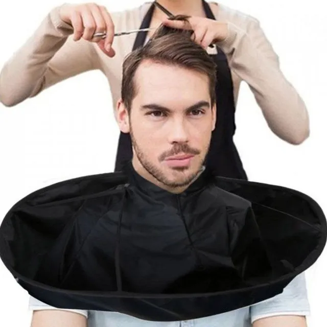 Hairdresser's hair catcher - protective collar