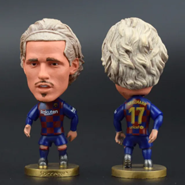 Figurines of various football stars 7