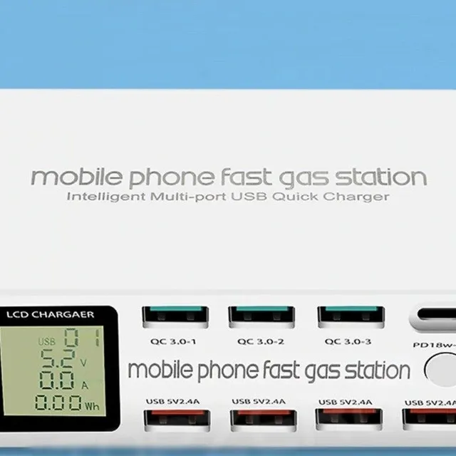 Charging station 8 ports