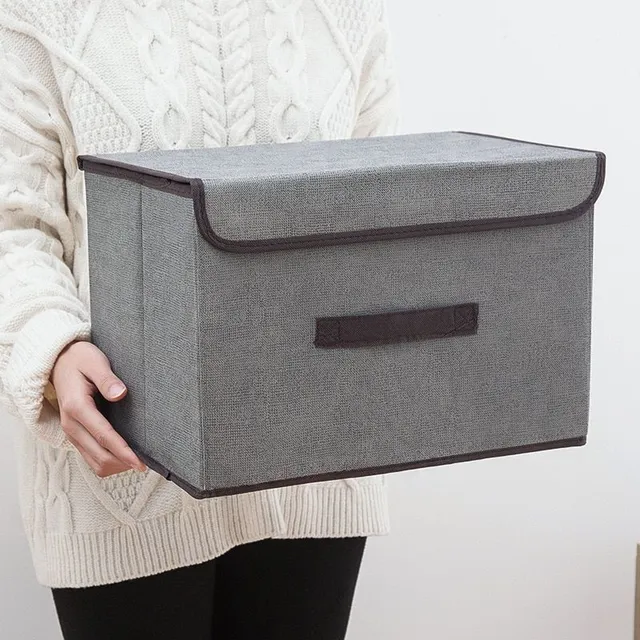 Storage box with lid