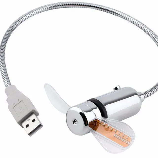 Stolní větrák s USB a poštovným ZDARMA