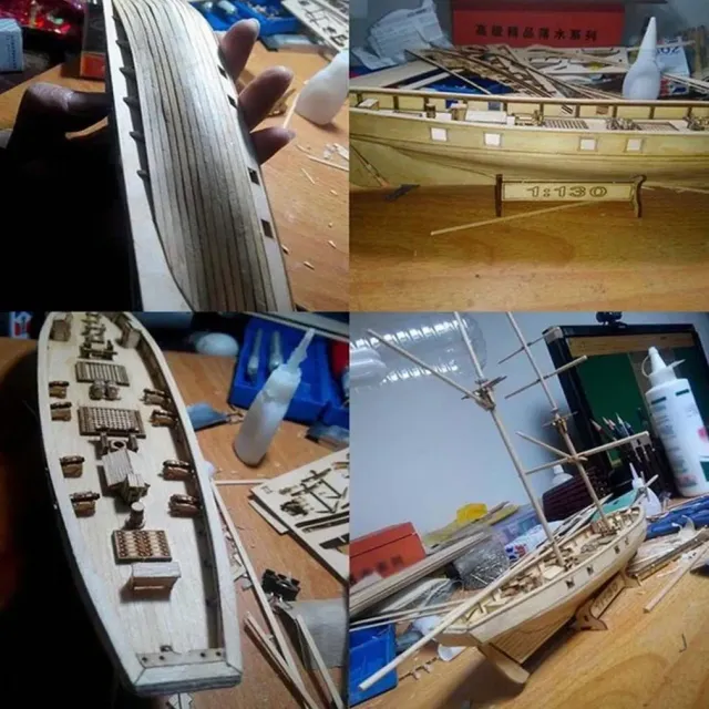 Wooden Sailing Boats