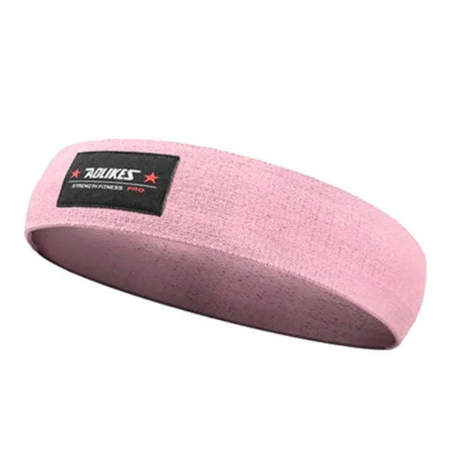 Fitness rubber on the back and thighs pink m