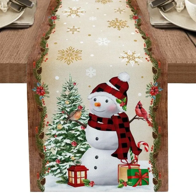 Christmas tablecloth tread 0 x cm Alex