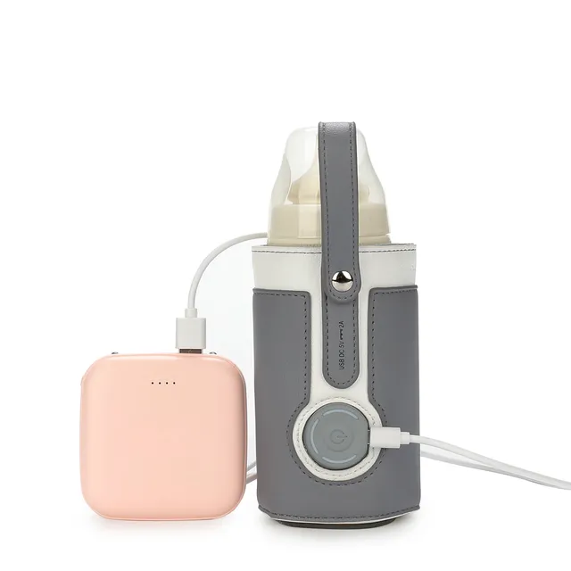 Portable USB bottle heater - ideal for travelling with a baby