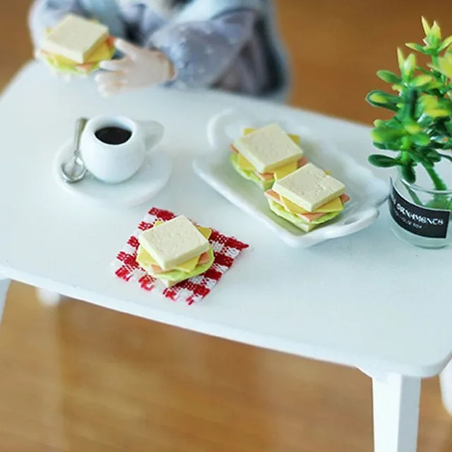 Mini szendvics készlet baba konyhához 2 db Rohan